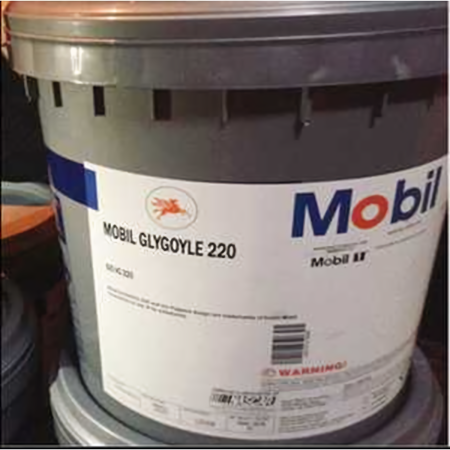 MOBIL GLYGOYLE 220 Gearbox, Bearing, Compressor Synthetic Oil PAG